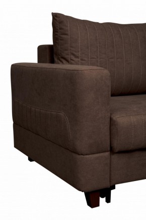Диван - кровать ЕвроМагнат (велюр Кэнди шоколад) в Урае - uraj.mebel-e96.ru