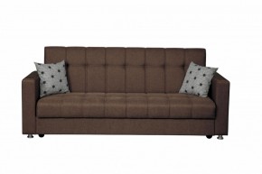 Диван-кровать Саури-2 (жаккард крона эспрессо) в Урае - uraj.mebel-e96.ru
