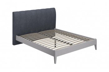Кровать из массива Джали антрацит (БМ) в Урае - uraj.mebel-e96.ru