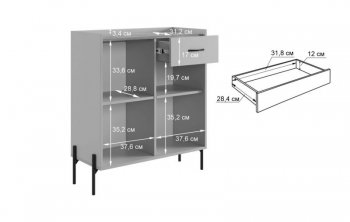 Стенка Доминика К3 (Мебельсон) в Урае - uraj.mebel-e96.ru