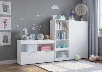 Стеллаж с планками Дори (ВНК) в Урае - uraj.mebel-e96.ru