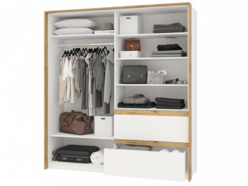 Шкаф 2000 мм Дубай сек №11 (Росток) в Урае - uraj.mebel-e96.ru