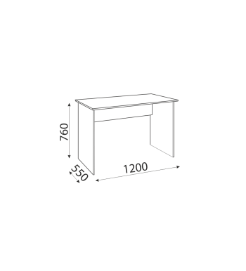 Письменный стол Дуглас М16 (Риннер) в Урае - uraj.mebel-e96.ru