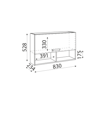 Полка 2 Дуглас М11 (Риннер) в Урае - uraj.mebel-e96.ru