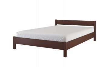 Кровать из массива Эби Орех (БМ) в Урае - uraj.mebel-e96.ru