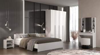 Кровать двуспальная Элегант белый (Лин) в Урае - uraj.mebel-e96.ru