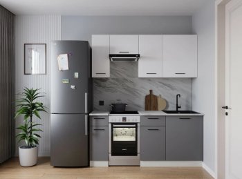 Кухонный гарнитур Элеганция 1800 мм в Урае - uraj.mebel-e96.ru