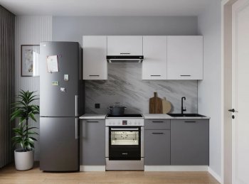 Кухонный гарнитур Элеганция 2000 мм в Урае - uraj.mebel-e96.ru