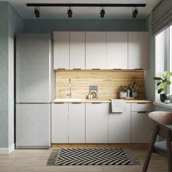 КУхонный гарнитур Эстетик 1800 мм порт-ройал (Сурская) в Урае - uraj.mebel-e96.ru