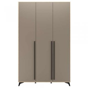 Шкаф 1360 3С2Я с ящиками Ева Глиняный (Памир) в Урае - uraj.mebel-e96.ru