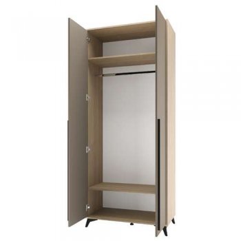 Шкаф 920 2С Ева Глиняный (Памир) в Урае - uraj.mebel-e96.ru