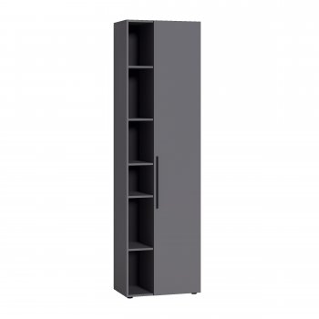 Шкаф 600 мм Эйр 16.324.02 графит (Моби) в Урае - uraj.mebel-e96.ru