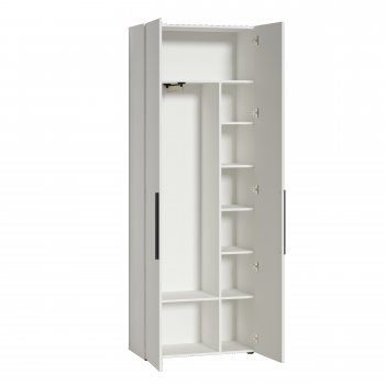 Шкаф для одежды 800 мм Эйр 13.340 белый (Моби) в Урае - uraj.mebel-e96.ru