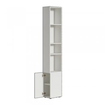 Шкаф торцевой Эйр 16.323 белый (Моби) в Урае - uraj.mebel-e96.ru