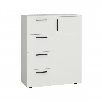 Комод Эйр 16.241 белый (Моби) в Урае - uraj.mebel-e96.ru