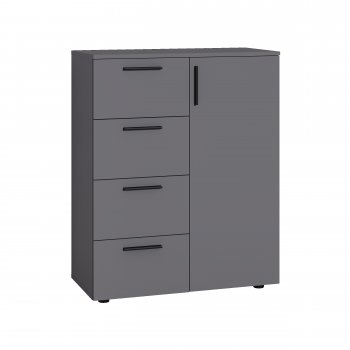 Комод Эйр 16.241 графит (Моби) в Урае - uraj.mebel-e96.ru