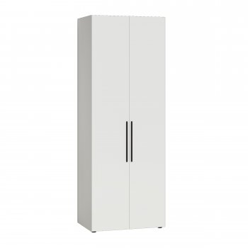 Шкаф для одежды 800 мм Эйр 13.341 белый (Моби) в Урае - uraj.mebel-e96.ru | фото