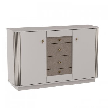 Комод Фантазия 34.11 кашемир (Олмеко) в Урае - uraj.mebel-e96.ru