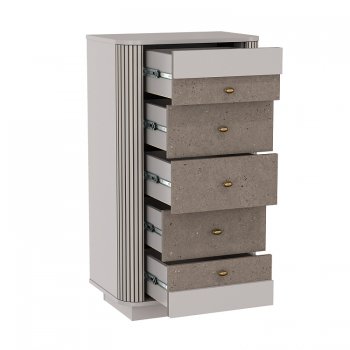 Комод 34.12 Фантазия кашемир (Олмеко) в Урае - uraj.mebel-e96.ru