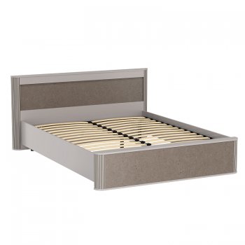 Кровать двуспальная Фантазия 34.25 - 02 кашемир (Олмеко) в Урае - uraj.mebel-e96.ru