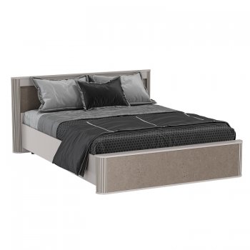 Кровать двуспальная Фантазия 34.25 - 02 кашемир (Олмеко) в Урае - uraj.mebel-e96.ru