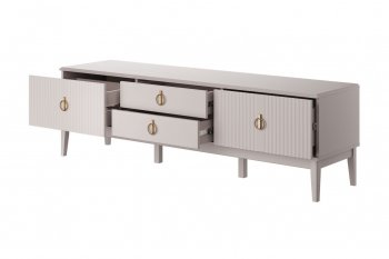 Спальный гарнитур Фарго модульный льняной (БМ) в Урае - uraj.mebel-e96.ru