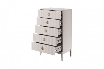 Комод 5 ящ. Фарго льняной (БМ) в Урае - uraj.mebel-e96.ru