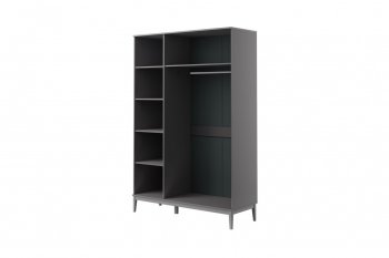 Шкаф распашной ШР-3 Фарго антрацит (БМ) в Урае - uraj.mebel-e96.ru
