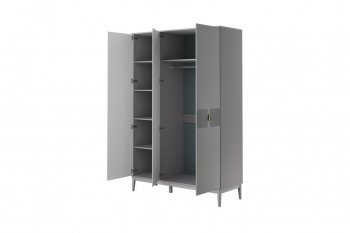 Шкаф распашной ШР-3 Фарго антрацит (БМ) в Урае - uraj.mebel-e96.ru