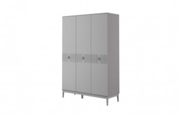 Шкаф распашной ШР-3 Фарго антрацит (БМ) в Урае - uraj.mebel-e96.ru