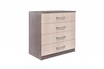Комод 4ящ. Фиеста ясень шимо (Раус) в Урае - uraj.mebel-e96.ru
