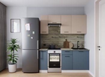 Кухонный гарнитур Фьюжн 2000 мм в Урае - uraj.mebel-e96.ru