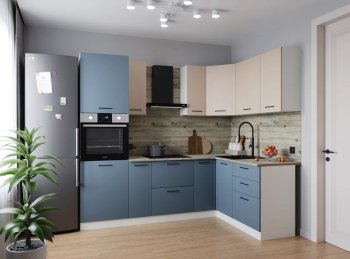 Угловой кухонный гарнитур Фьюжн 2400*1600 мм Sanvut в Урае - uraj.mebel-e96.ru