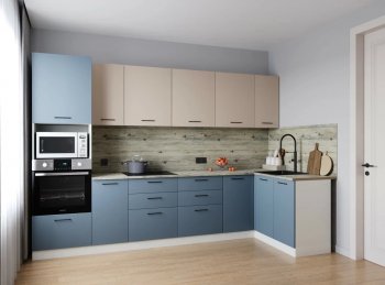 Угловой кухонный гарнитур Фьюжн 3200*1400 мм (Санвут) в Урае - uraj.mebel-e96.ru