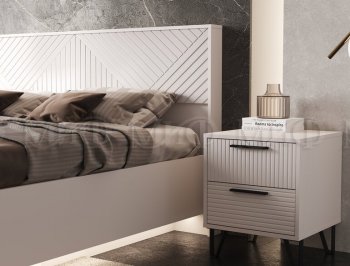 Спальный гарнитур Флэш кашемир, модульный (Миф) в Урае - uraj.mebel-e96.ru