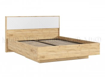 Спальный гарнитур Флэш крафт/белый, модульный (Миф) в Урае - uraj.mebel-e96.ru
