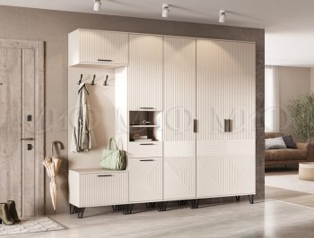 Прихожая Флэш модульная, кашемир (Миф) в Урае - uraj.mebel-e96.ru