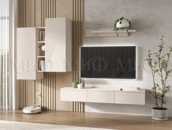 Стенка Флэш комп.2 кашемир (Миф) в Урае - uraj.mebel-e96.ru