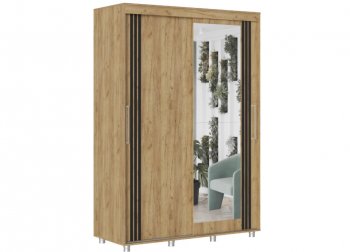 Шкаф-купе 1500 мм Форест крафт золотой(Стиль) в Урае - uraj.mebel-e96.ru