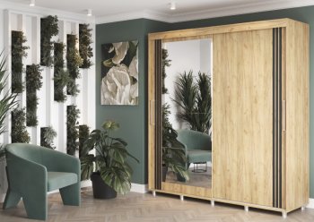 Шкаф-купе 2000 мм Форест крафт золотой(Стиль) в Урае - uraj.mebel-e96.ru