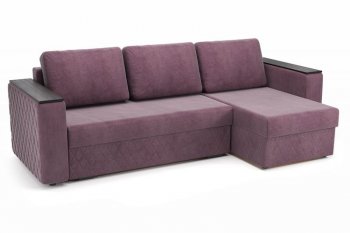 Диван угловой ФОРВАРД (велюр Ультра плюм) (Софт) в Урае - uraj.mebel-e96.ru