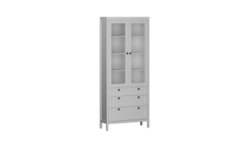 Пенал со стеклом Фрея (СБК) в Урае - uraj.mebel-e96.ru