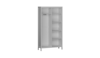 Шкаф для одежды 2-х дв. с комб. дверями Фрея (СБК) в Урае - uraj.mebel-e96.ru