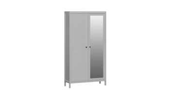 Шкаф для одежды 2-х дв. с комб. дверями Фрея (СБК) в Урае - uraj.mebel-e96.ru