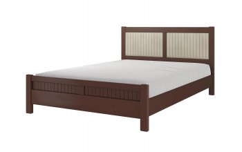 Кровать из массива Фрида Орех (БМ) в Урае - uraj.mebel-e96.ru