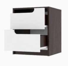 Тумба прикроватная Гавана белый (Текс) в Урае - uraj.mebel-e96.ru