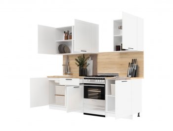 КУхонный гарнитур Глетчер 1800 мм Айленд (Сурская) в Урае - uraj.mebel-e96.ru