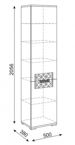 Стенка Тиффани (М 05-05-09-11-12-13-14) (Риннер) в Урае - uraj.mebel-e96.ru