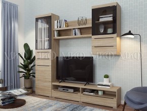 Гостиная Эколь (МДФ) Дуб Сонома в Урае - uraj.mebel-e96.ru