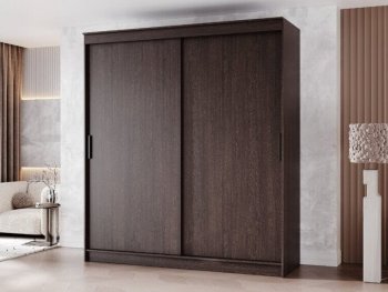 Шкаф-купе 2000 мм Гранд-1 ЛДСП, венге (Эра) в Урае - uraj.mebel-e96.ru